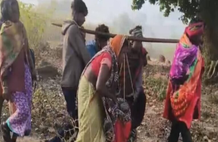 सड़क के अभाव में आदिम जनजाति की गर्भवती महिला की मौत: गुमला में फिर उठे विकास के सवाल