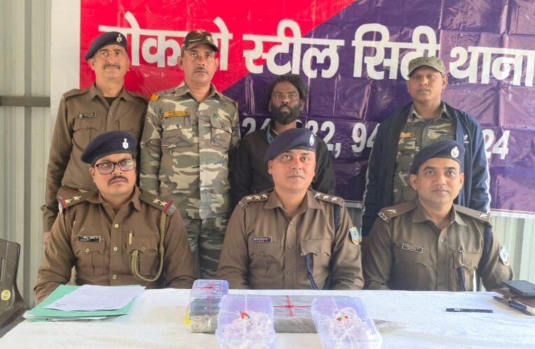 बोकारो पुलिस ने कुख्यात चोर बबलु राम उर्फ भाटिया को गिरफ्तार किया, चोरी का सामान बरामद