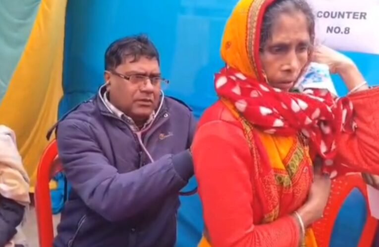 साहिबगंज सदर प्रखंड में स्वास्थ्य विभाग द्वारा स्वास्थ्य मेला का किया गया आयोजन