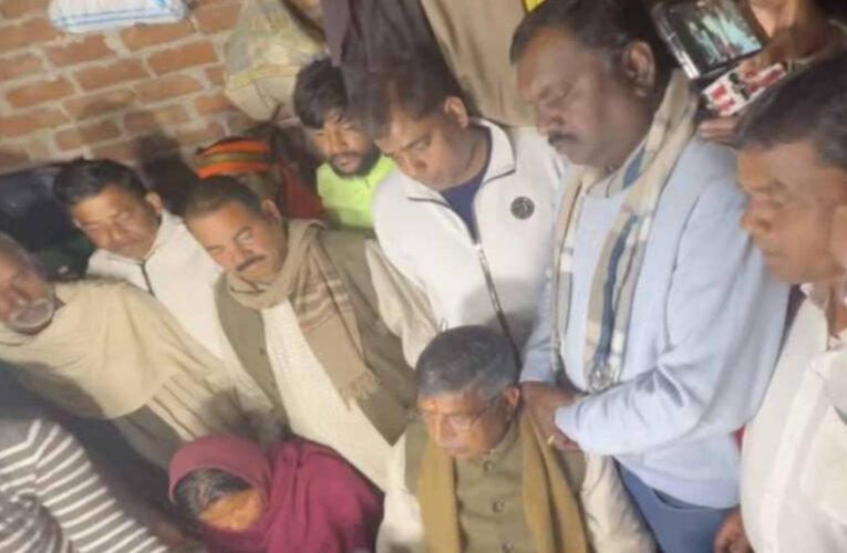  मासूम भाई-बहन लापता मामला :भाजपा सांसद आदित्य साहू पीड़ित परिवार से मिले , कानून व्यवस्था पर साधा निशाना