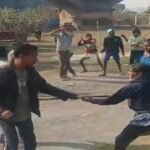 Dhanbad cricket lathicharj