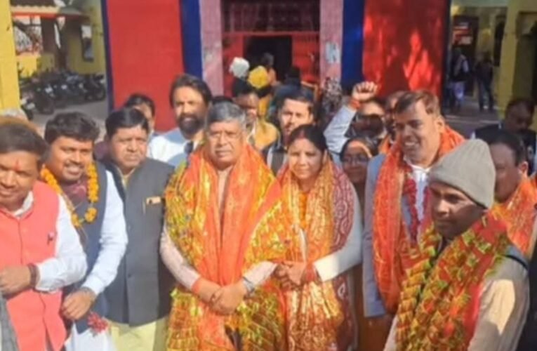 झारखंड बीजेपी प्रदेश अध्यक्ष आदित्य साहू ने रजरप्पा मंदिर में मां छिन्नमस्तिका की पूजा-अर्चना की