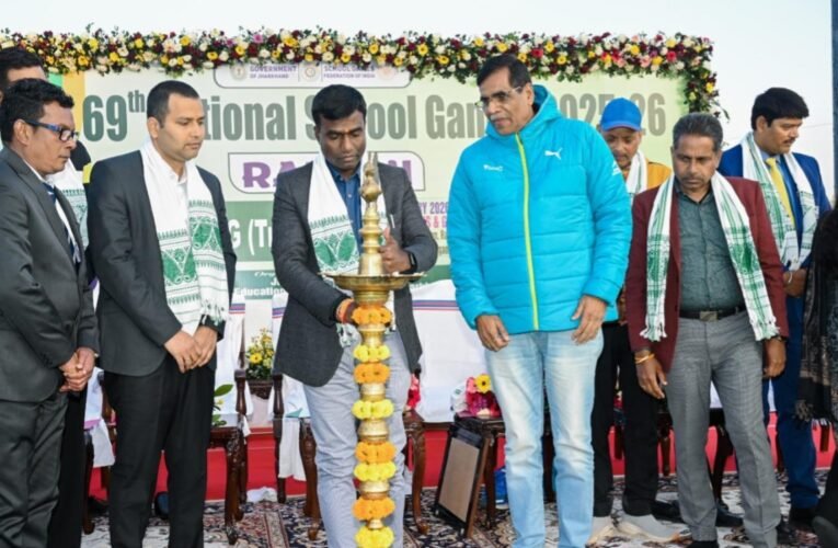 69वीं राष्ट्रीय स्कूल खेल प्रतियोगिता (SGFI) 2025-26: ट्रैक साइक्लिंग का भव्य उद्घाटन और झारखंड का शानदार प्रदर्शन