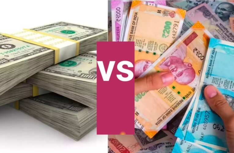 रुपया डॉलर के सामने अब तक का सबसे कमजोर  हुआ एक डॉलर की कीमत 91.70 रुपये