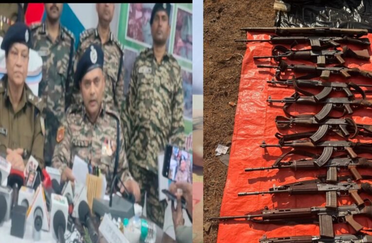 नक्सली हथियार छोड़ सरकार की पुनर्वास नीति में शामिल हो अन्यथा अंजाम बुरा होगा : DGP तदाशा मिश्रा