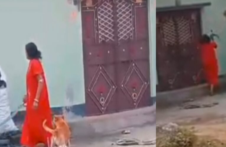 धनबाद में तलवार वाली भाभी का हंगामा, वीडियो हो रहा वायरल