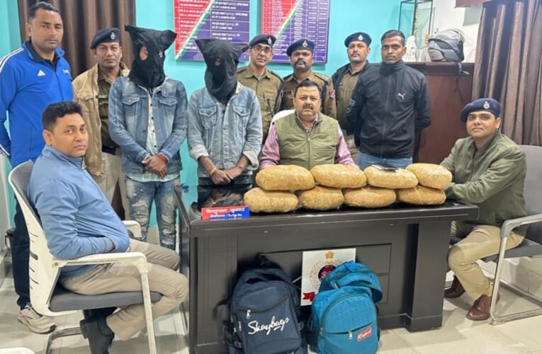 रांची रेलवे स्टेशन पर 8 किलो गांजा बरामद, आरपीएफ ने दो तस्कर को लेकर गिरफ्तार 32 20260130 145732