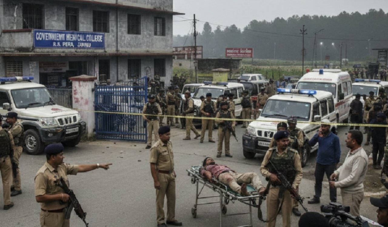 जम्मू के आरएस पुरा बाल सुधार गृह से सनसनीखेज वारदात: दो पाकिस्तानी नागरिक समेत तीन कैदी फायरिंग कर फरार, दो पुलिसकर्मी घायल 1 20260217 072621