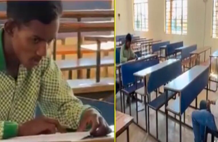 गढ़वा: संगीत की परीक्षा देने पहुँचा ‘इकलौता’ छात्र, सुरक्षा में तैनात रहे मजिस्ट्रेट समेत 30 से ज्यादा जवान