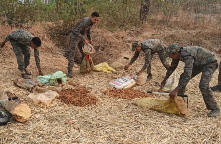 होली से पहले बड़ी कार्रवाई: 800 किलो जावा महुआ और 40 लीटर अवैध महुआ शराब जब्त 14 20260302 211330