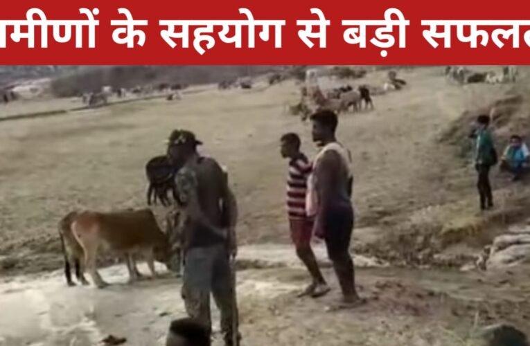 ग्रामीणों के सहयोग से बड़ी सफलता: बोलबा में 16 पशु तस्कर गिरफ्तार, 242 गोवंश जब्त