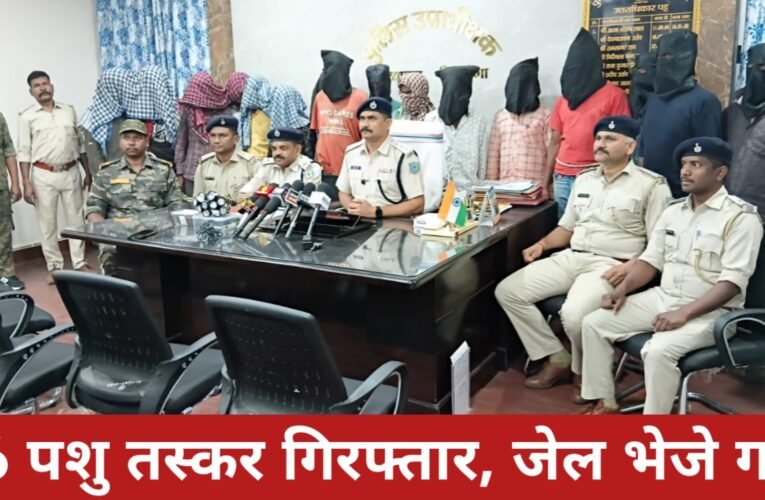 सिमडेगा पुलिस की बड़ी कार्रवाई: 227 प्रतिबंधित गोवंशीय पशुओं के साथ 16 तस्कर गिरफ्तार, जेल भेजे गए 17 20260322 212340