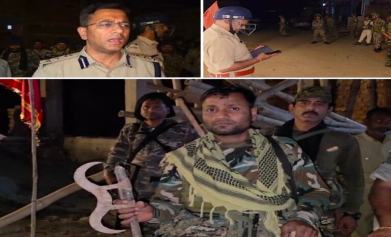 गढ़वा के रमकंडा में रामनवमी जुलूस पर पथराव: पुलिसकर्मी और आम लोग घायल, DIG और SP ने संभाला मोर्चा