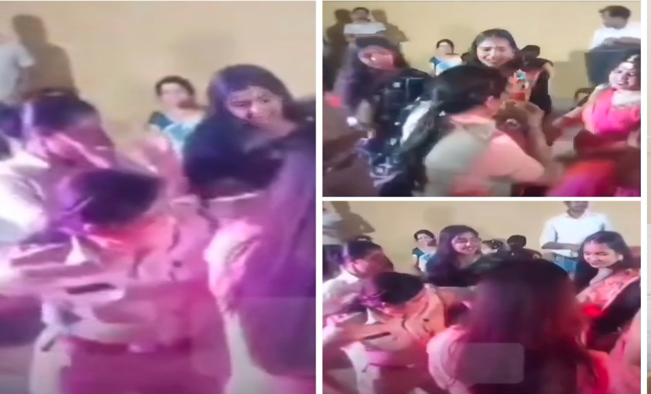 वर्दी में ठुमके .. धनबाद पुलिस अफसर का 'पलंग सागवान' डांस वीडियो वायरल, वर्दी में भोजपुरी ठुमका ..क्या ये पुलिस मैनुअल का उलघन ! 1 20260329 193152