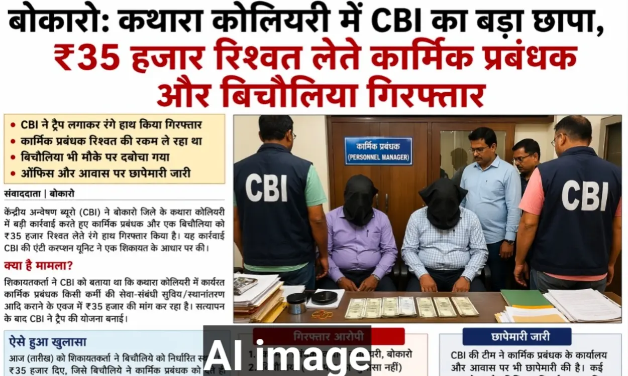 cbi-arrest-personnel-manager-bribe