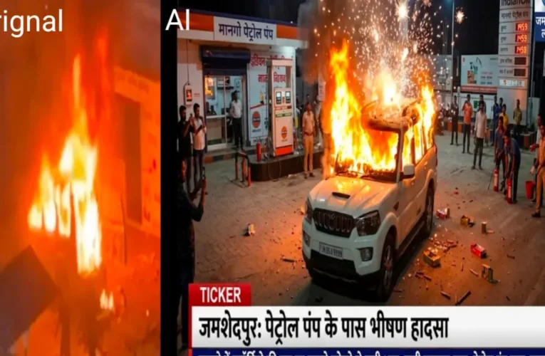 Jamshedpur Car Fire