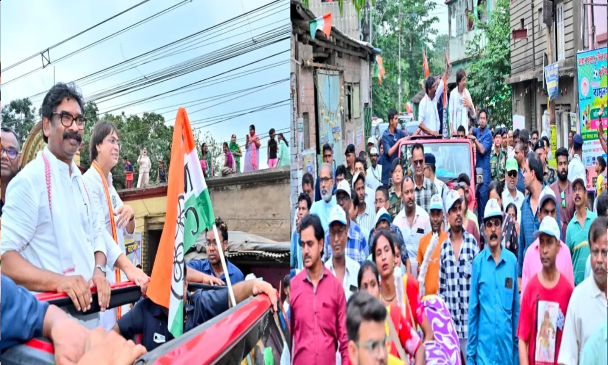 Hemant soren road show