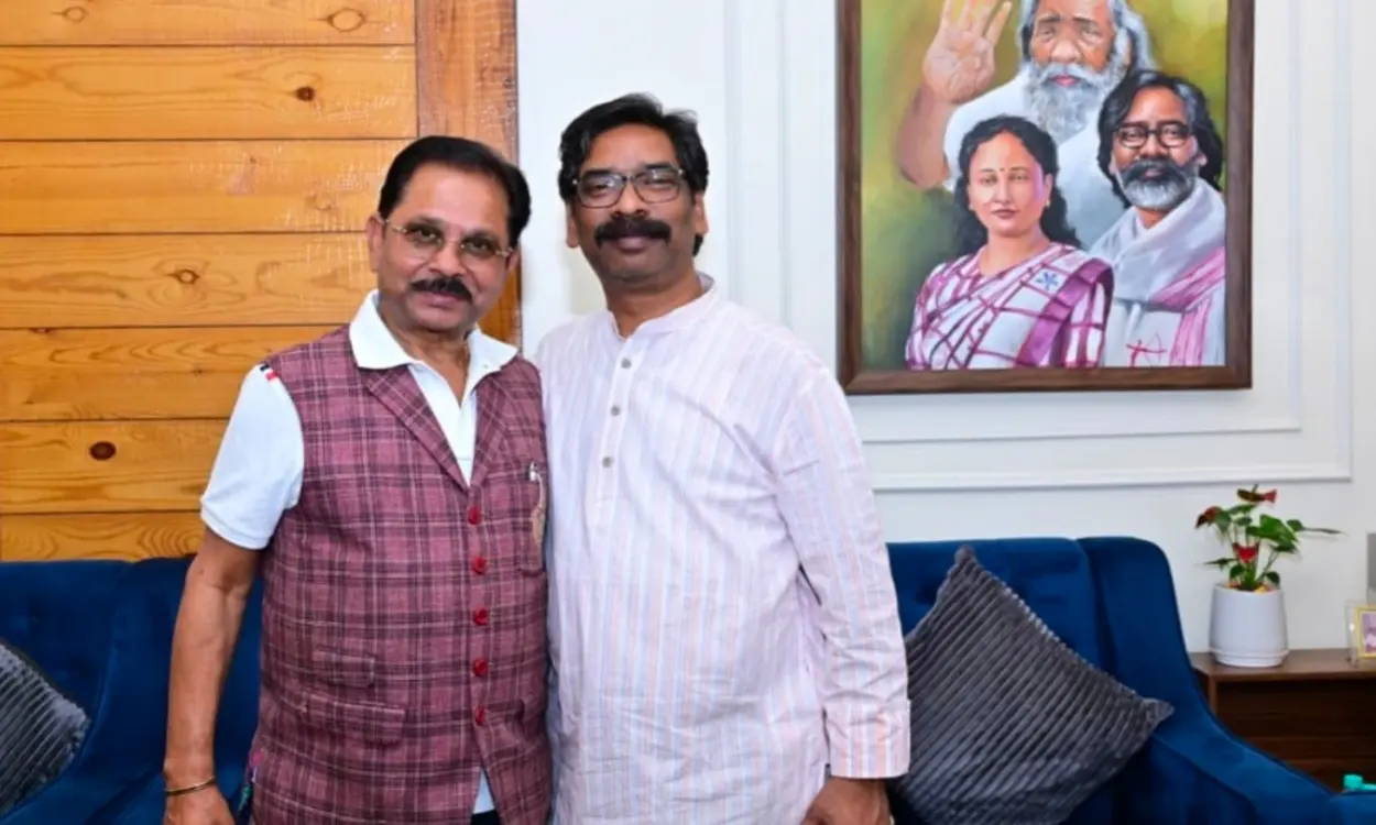 Dhiraj sahu meet hemant soren