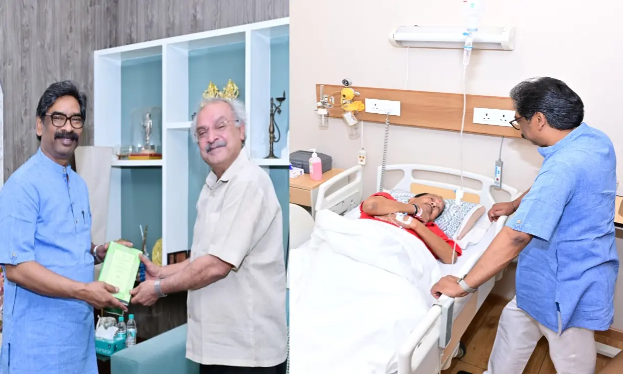 Chief Minister Hemant Soren visited the hospital