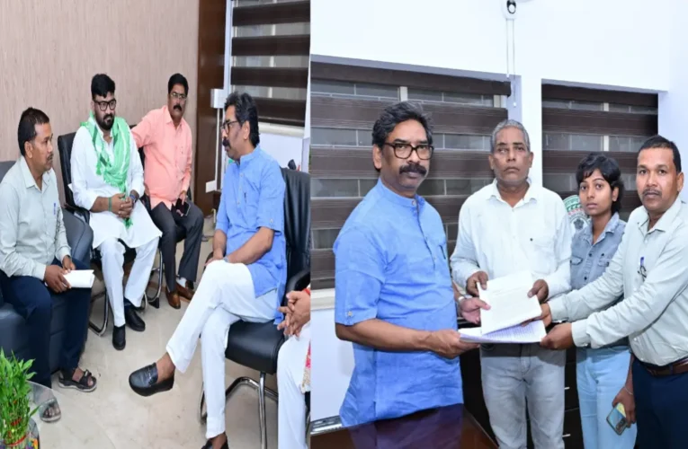 एयर एम्बुलेंस हादसे के पीड़ितों ने मुख्यमंत्री हेमंत सोरेन से की मुलाकात, नौकरी और मुआवजे की मांग