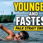 Youngest and Fastest Palk Strait Swimmer
