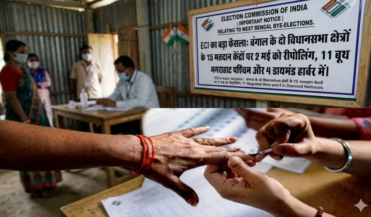 ECI's big decision: Repolling to be held on May 2 at 15 polling stations in two Bengal assembly constituencies