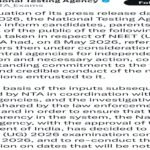 NEET UG 2026 Canceled,