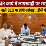 Strict action against negligence in Pre SIR work, action will be taken against BLOs with poor performance