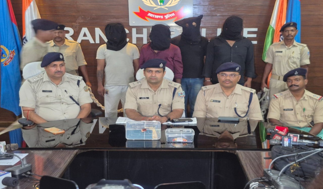 Firing on Bus Driver in Ranchi; 4 Arrested