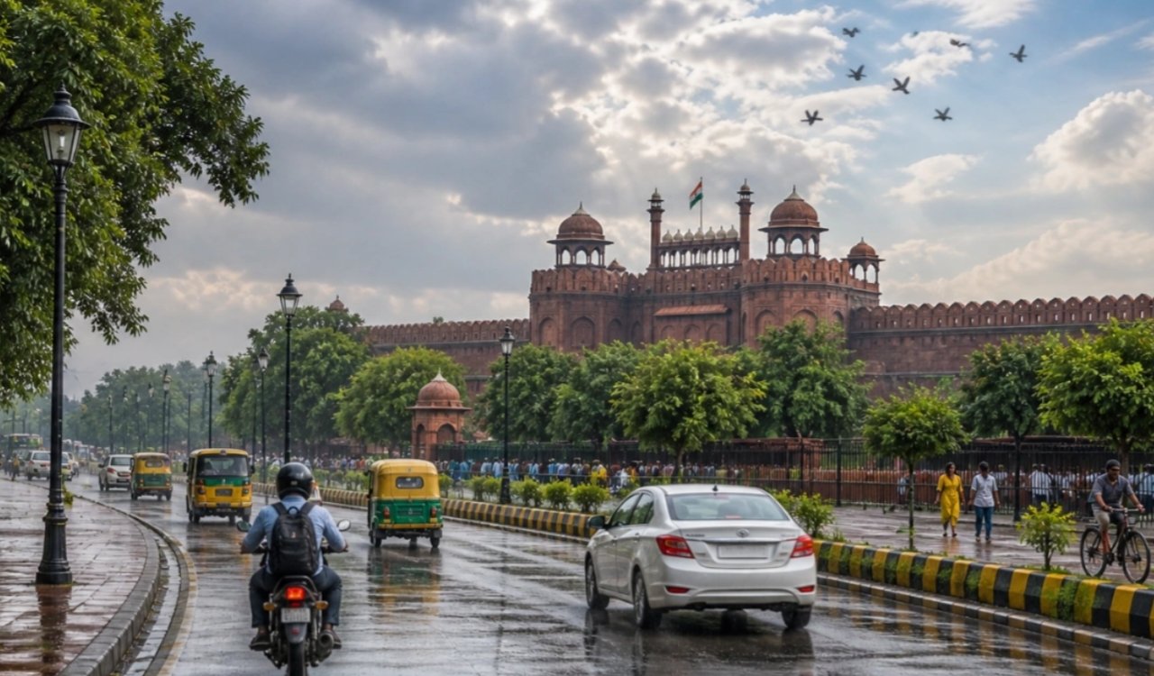 Heat wave continues, partly cloudy sky with possibility of thunderstorms