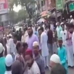 Uproar in Kolkata over offering Namaz on the road.