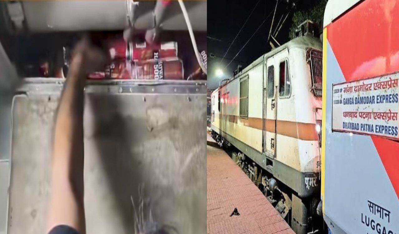 RPF Recovers Cases of Beer from Bathroom Ceiling of Ganga-Damodar Express AC Coach