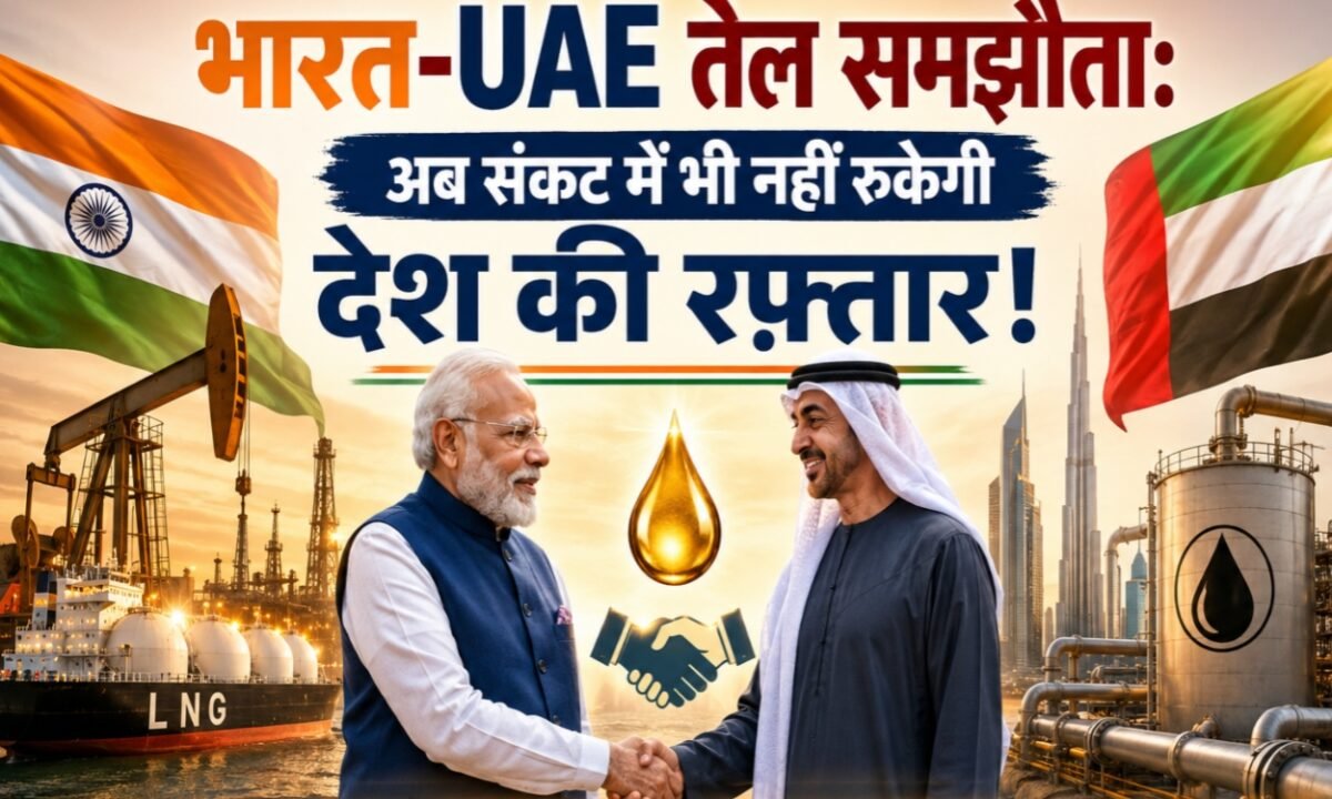 India-UAE oil deal: Now the country's pace will not stop even in times of crisis!