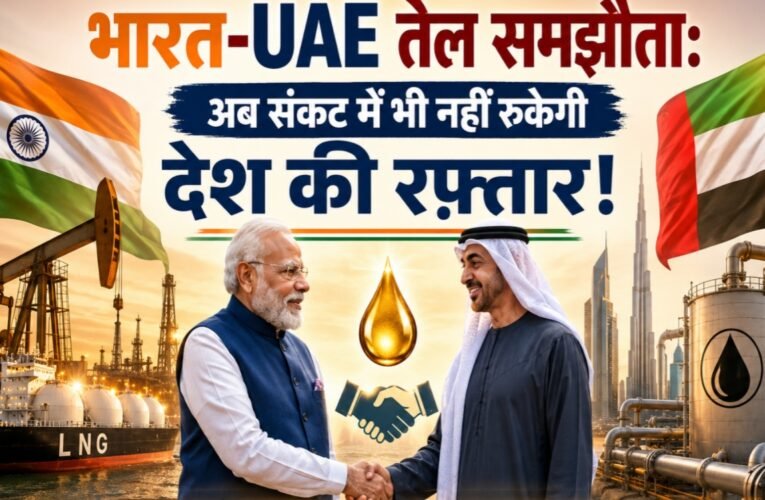 भारत-UAE तेल समझौता: अब संकट में भी नहीं रुकेगी देश की रफ्तार!