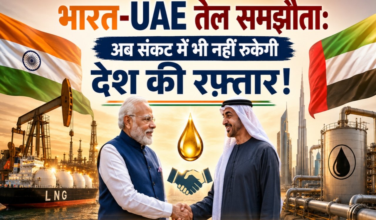 India-UAE oil deal: Now the country's pace will not stop even in times of crisis!