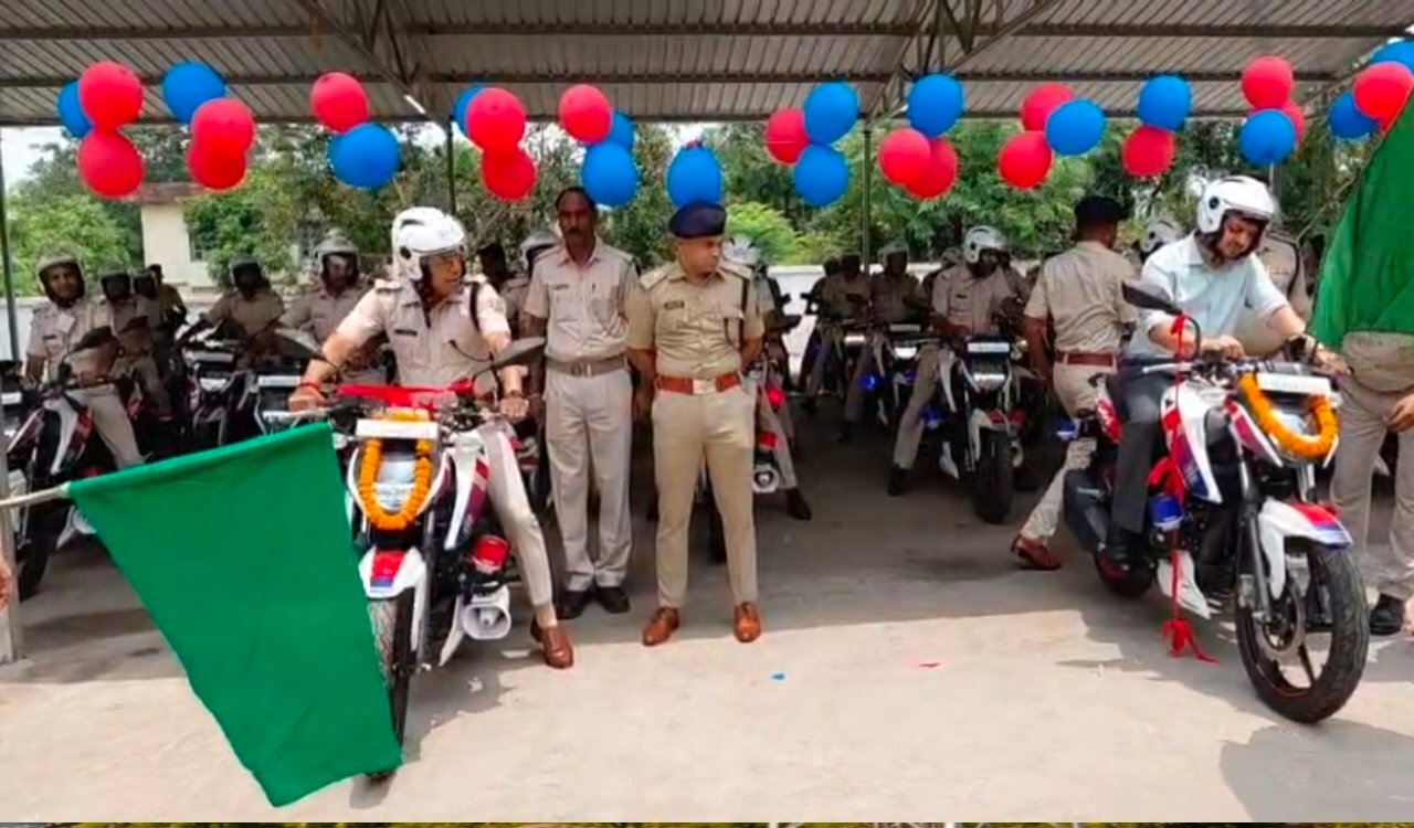 122 New Patrolling Bikes Join Dhanbad Police Fleet