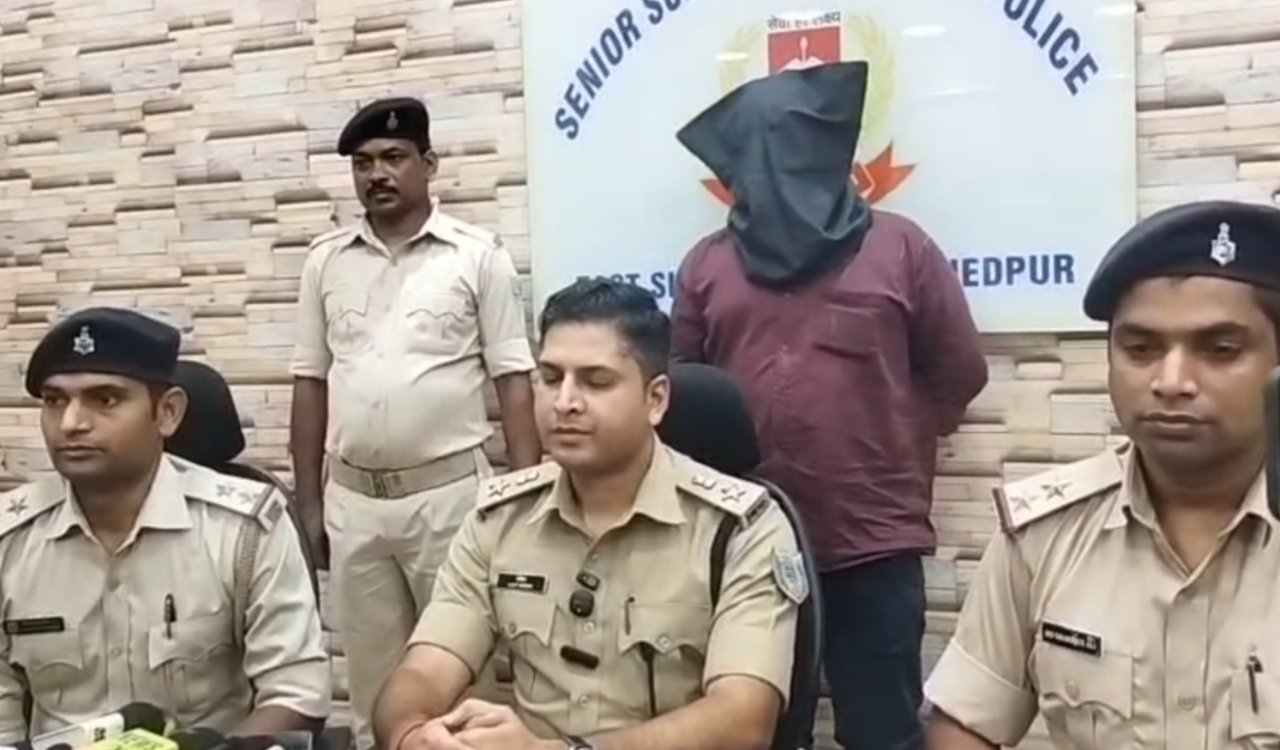Youth arrested in Jamshedpur, country-made pistol and live bullets recovered