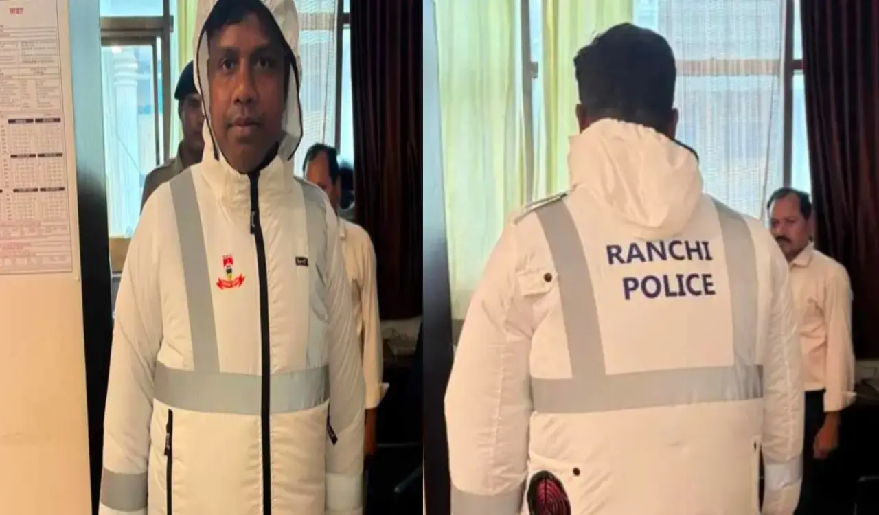 Ranchi Traffic Police Receive 'Cooling Jackets'
