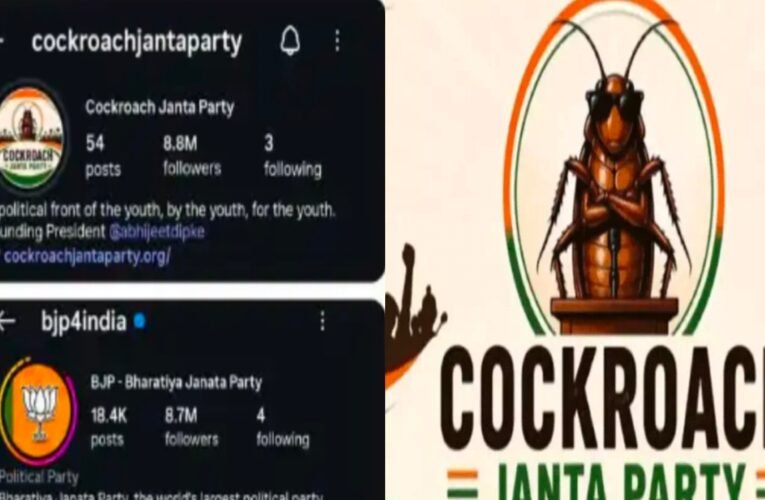 How did the 'Cockroach Janata Party' shake up India's mainstream politics?