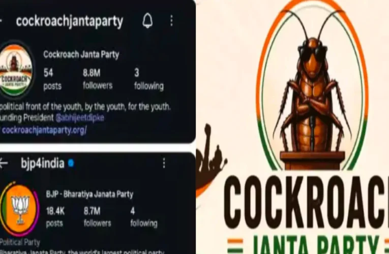 How did the 'Cockroach Janata Party' shake up India's mainstream politics?