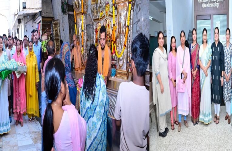 गांडेय विधायक कल्पना मुर्मू सोरेन ने हाजी अली दरगाह और महालक्ष्मी मंदिर में किए दर्शन, झारखंड में महिला हॉस्टलों की जरूरत पर जोर