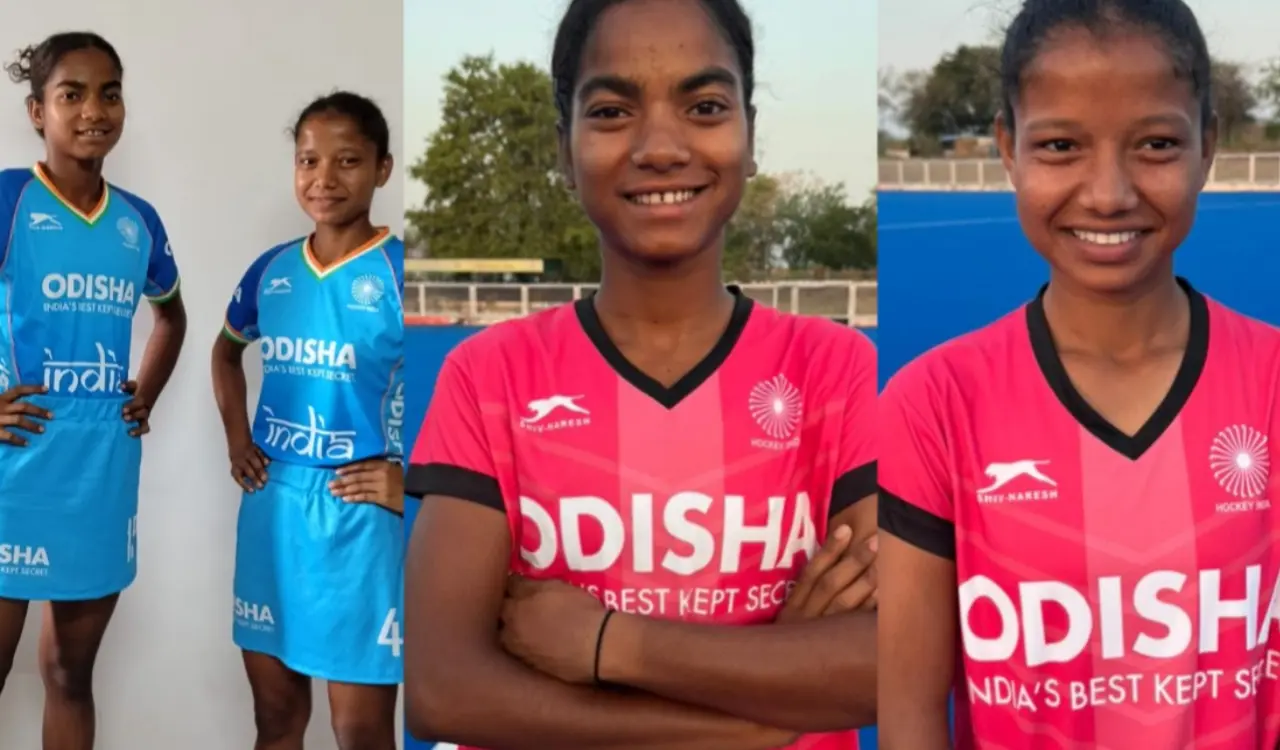 Two daughters from Simdega are included in the Indian U-18 women's hockey team and will represent the country in the Asia Cup.