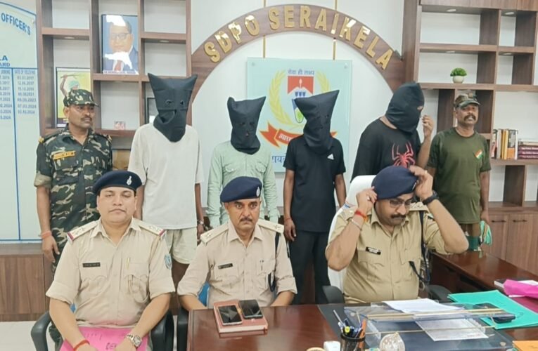 Saraikela: Iron Scrap Stolen from Tata Steel; 4 Accused Arrested
