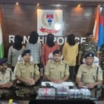 Ranchi Police arrests four criminals in robbery and snatching case
