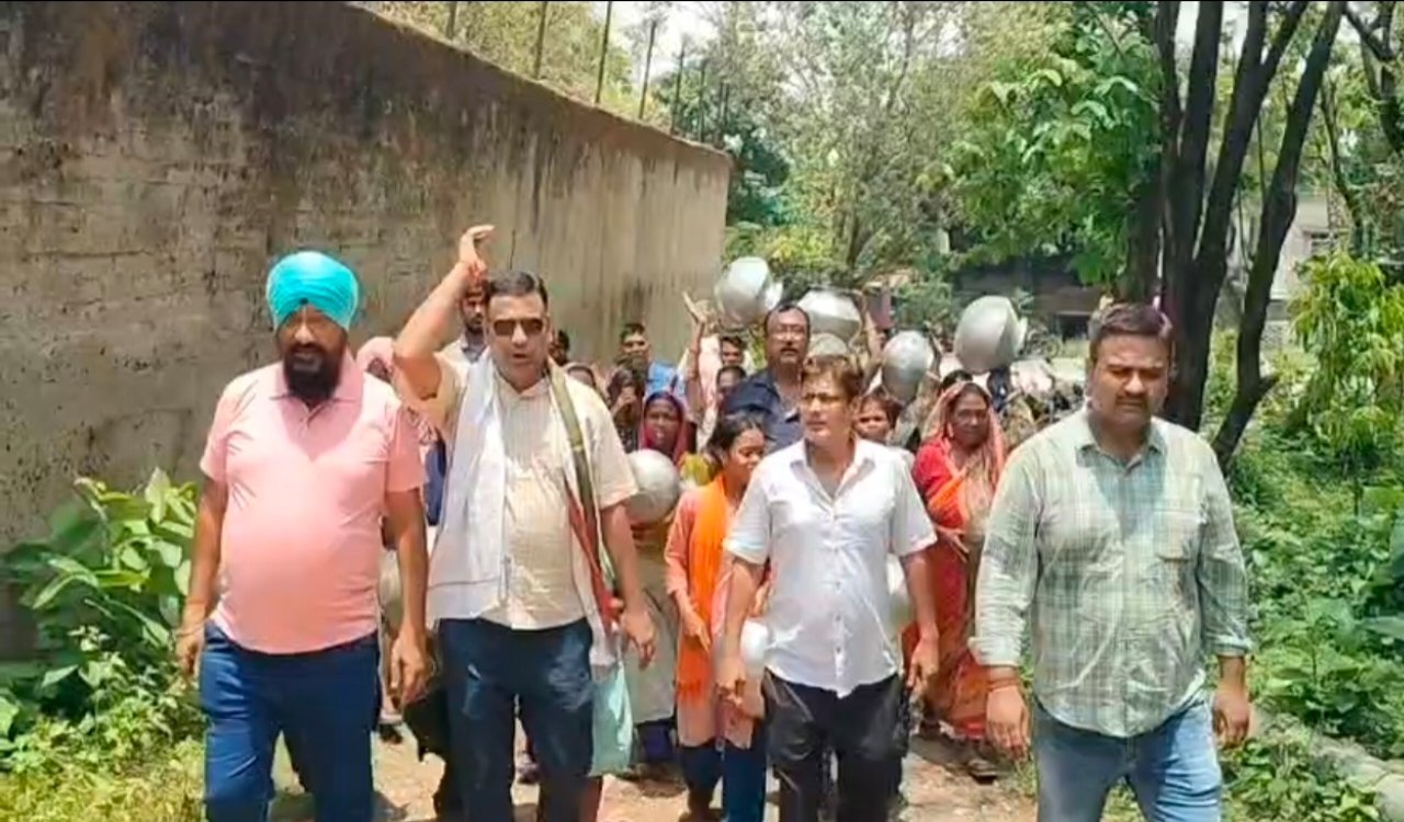 Govindpur Water Supply Scheme Stalled; People Take to the Streets