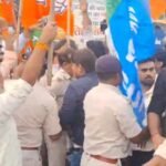 BJP office in Ranchi surrounded over NEET paper leak; NSUI and BJP workers clash