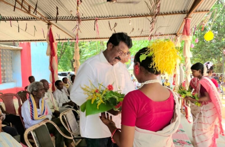 MLA Naman Bixal Kongari attended the youth conference as the chief guest and gave an inspirational message to the youth.