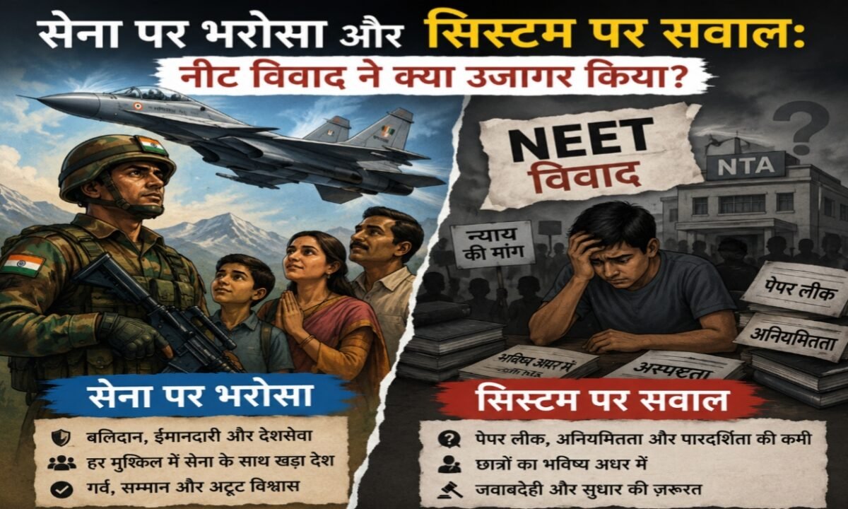 Trust in the Army and questions on the system: What did the NEET controversy expose?