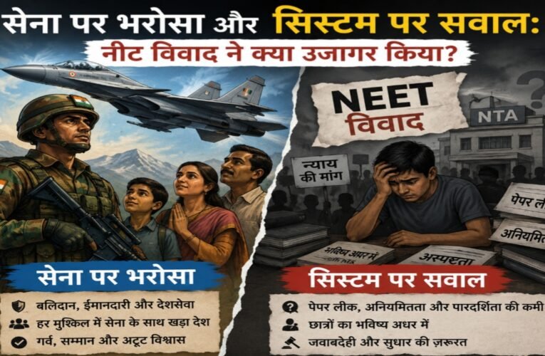 Trust in the Army and questions on the system: What did the NEET controversy expose?