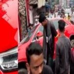Jamshedpur: Luxury Car Crashes into Marriage Hall Wall